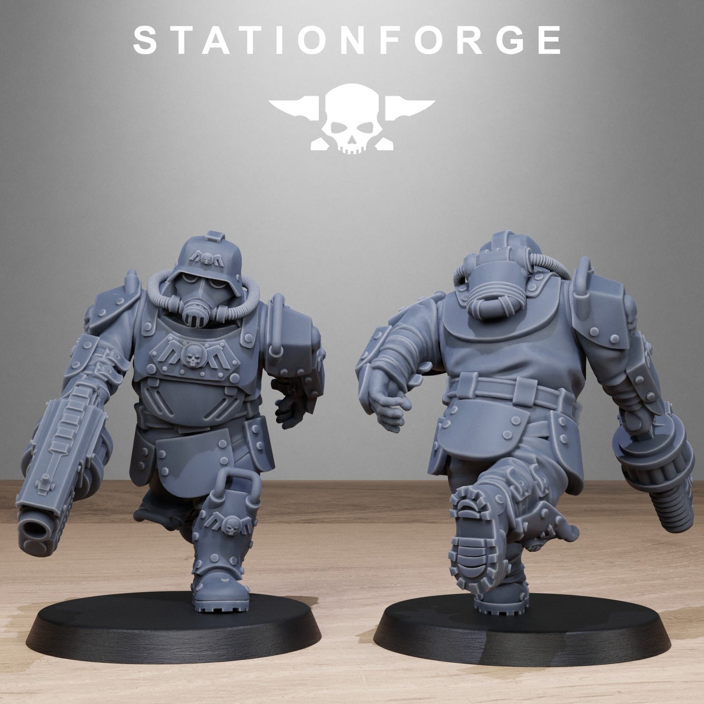 GrimGuard Armored Mutants by Station Forge
