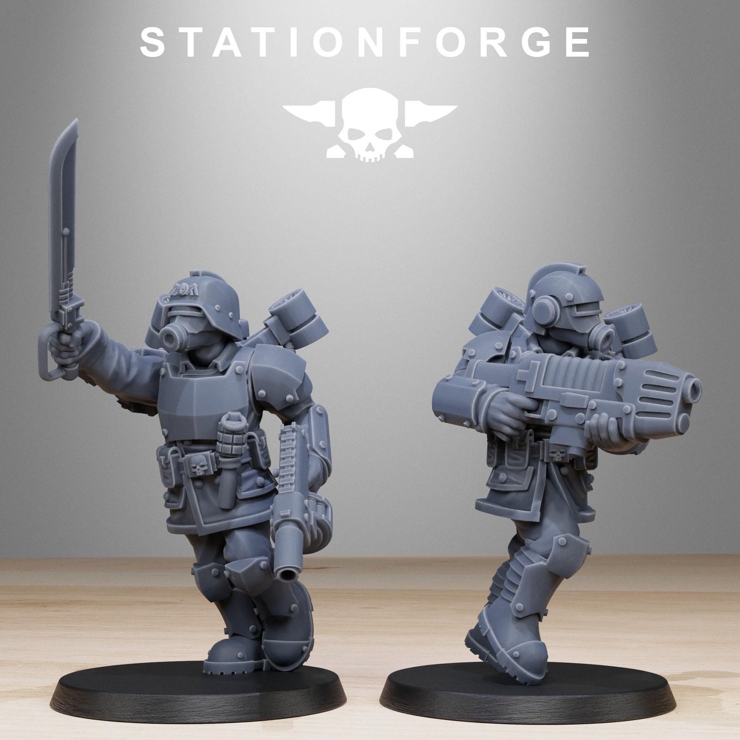 Grim Guard Aero Troops by Station Forge