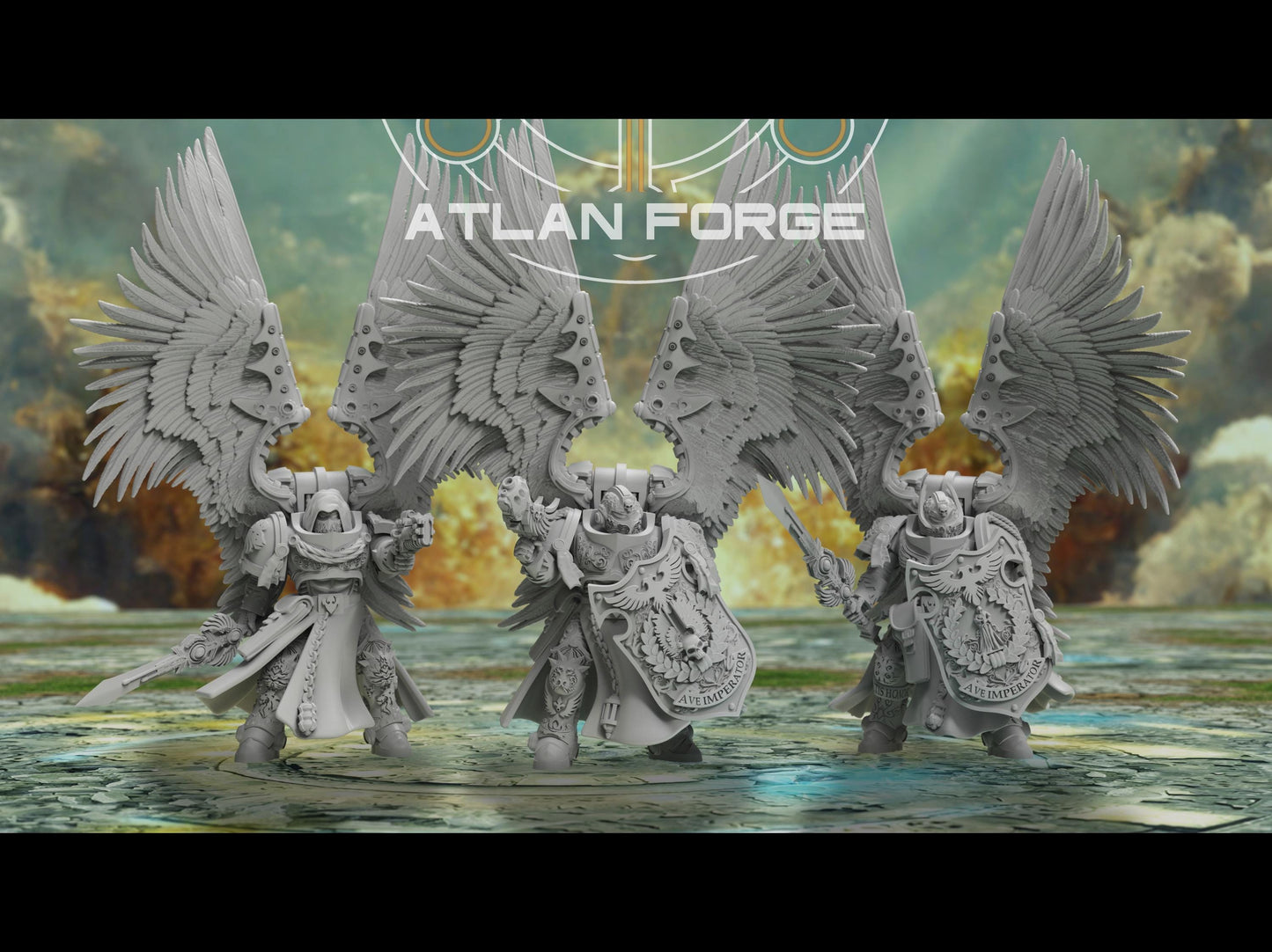 Angelic Veterans by Atlan Forge