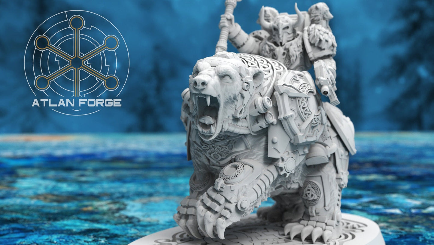 Asgardian Bear Riders by Atlan Forge