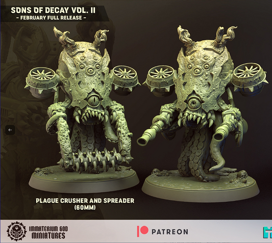 Plague Spreader/Crusher by Immaterium God Miniatures