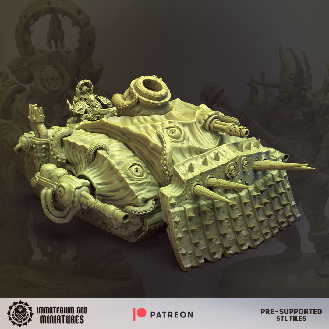 Plague Bomber by Immaterium God Miniatures