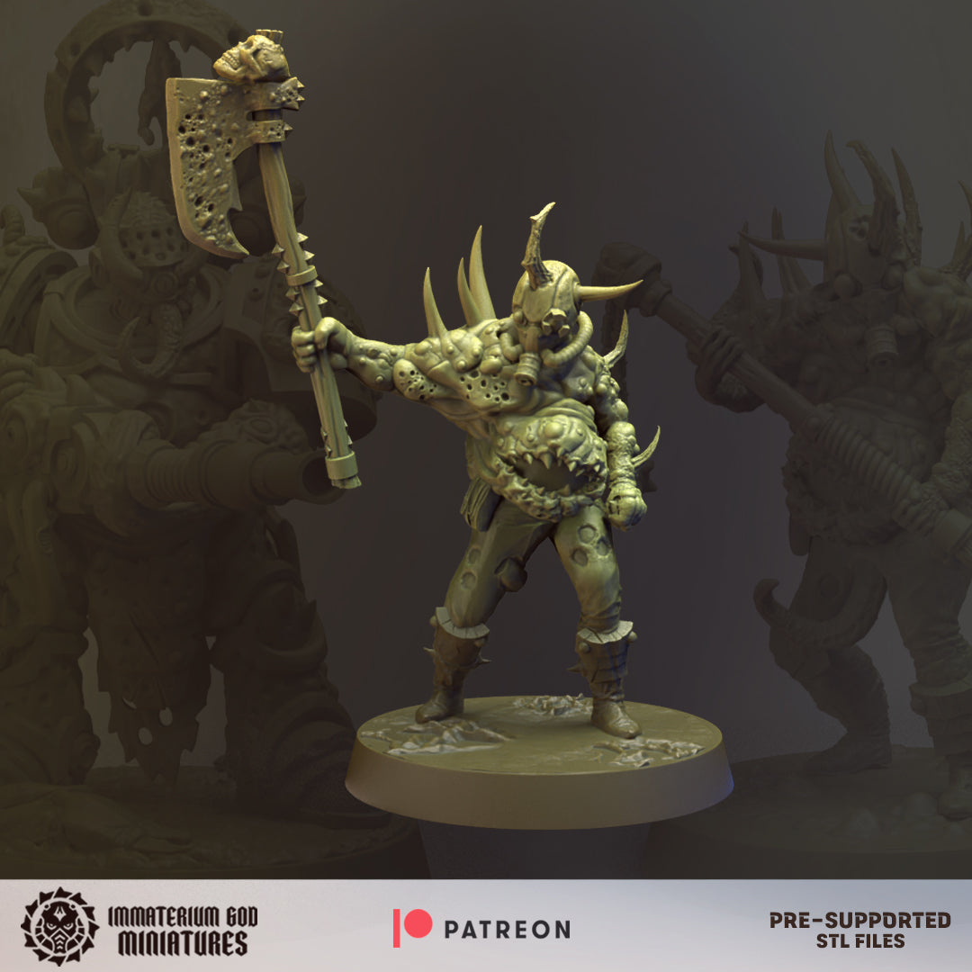 Plaguewalkers by Immaterium God Miniatures