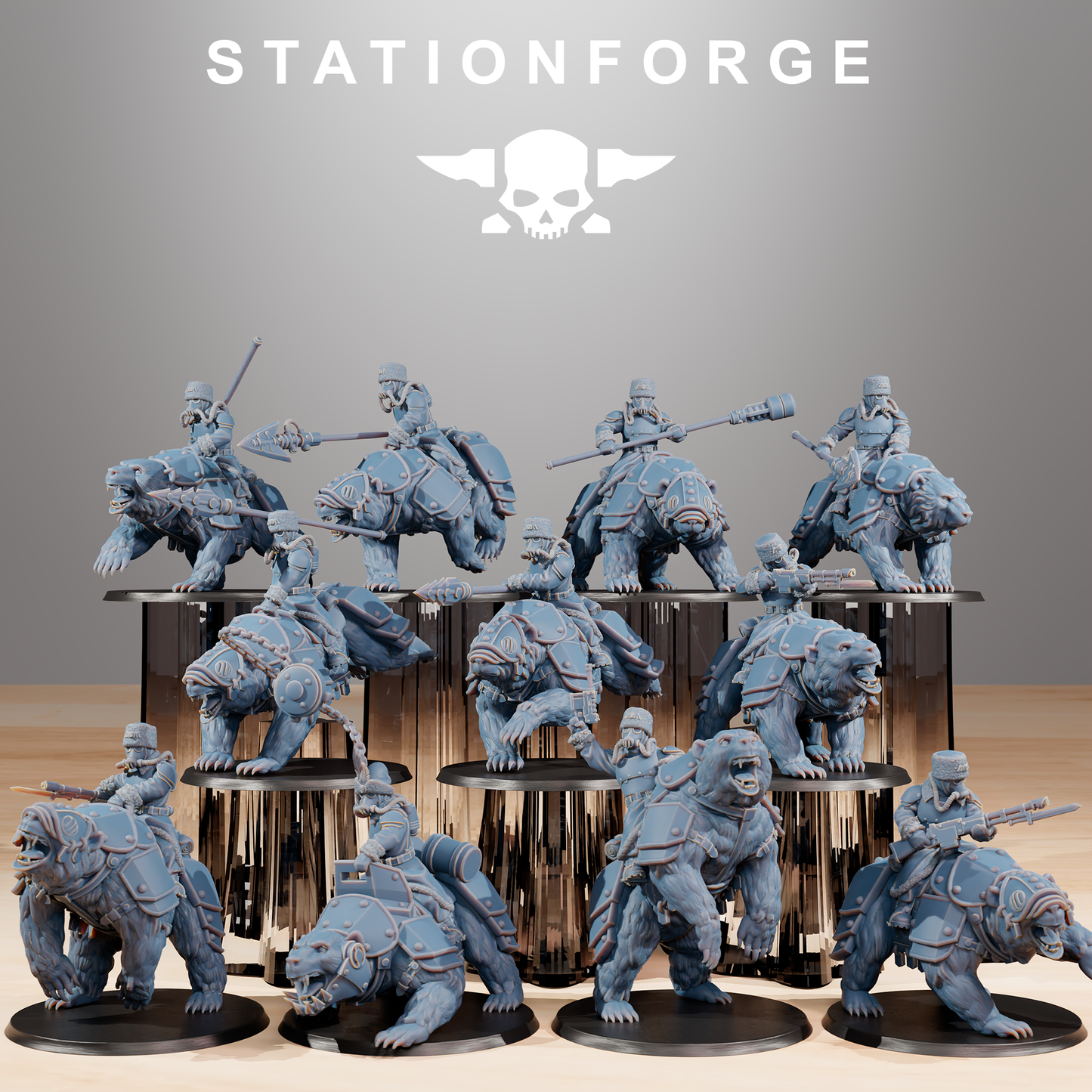 GrimGuard Bear Riders by Station Forge