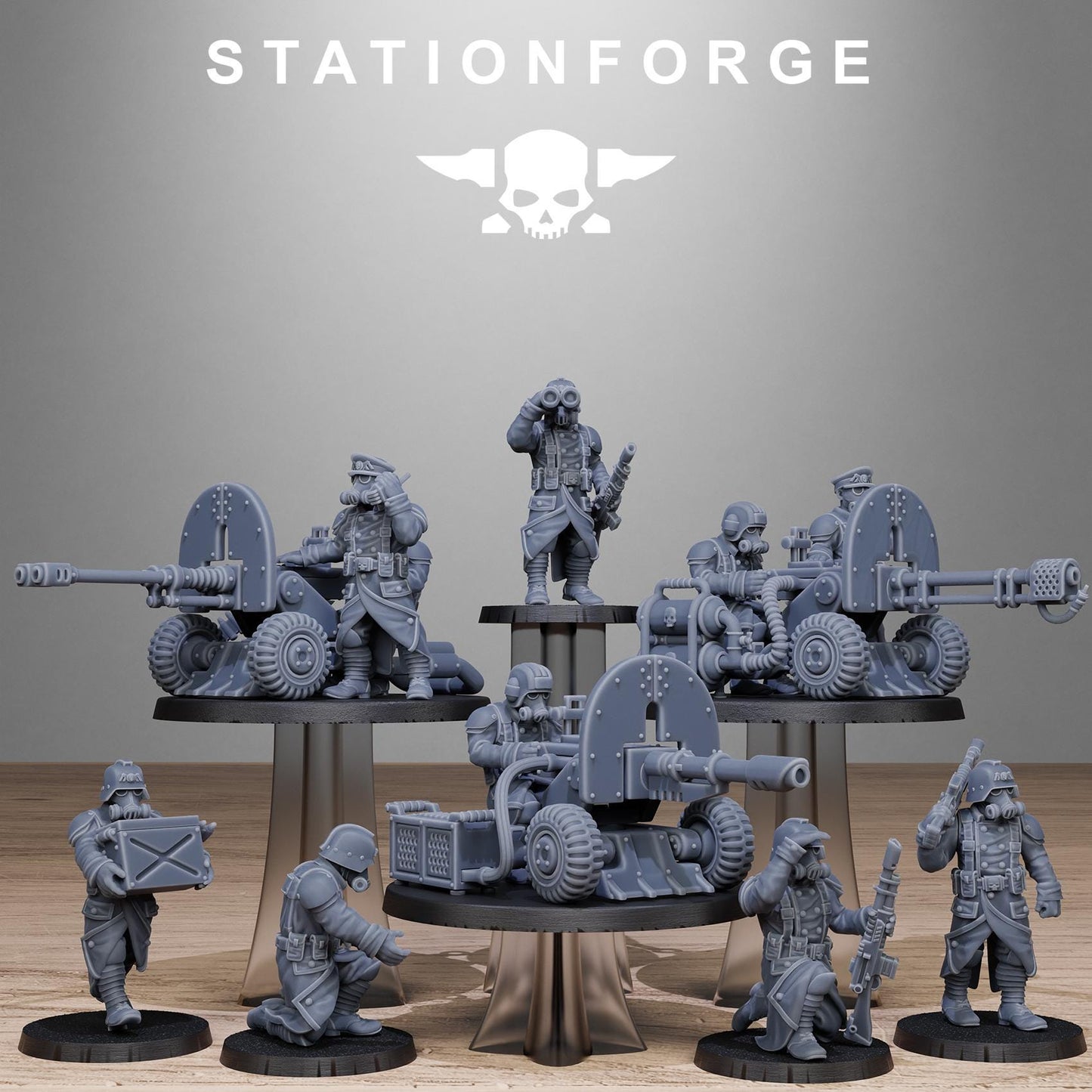 Grim Guard Battle Weapon 2 by Station Forge