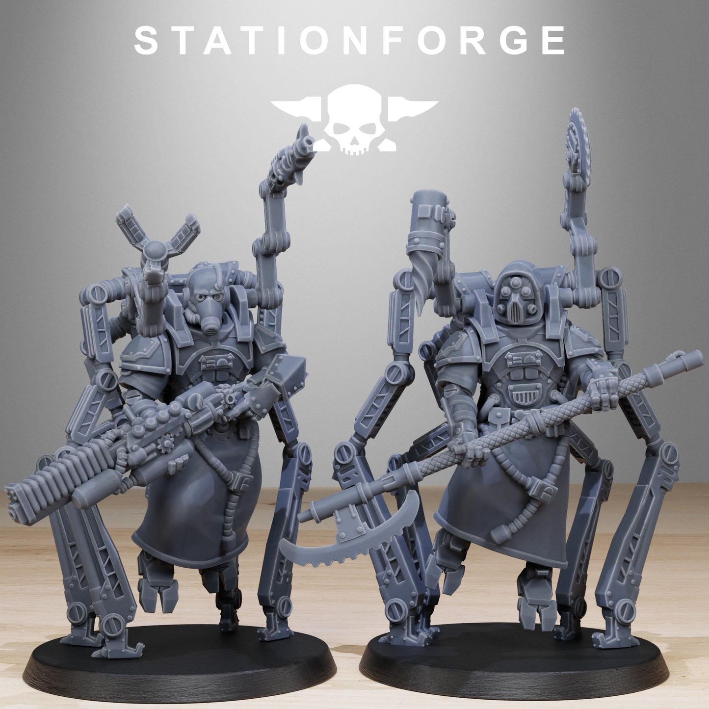 Scavenger Octapods by Station Forge