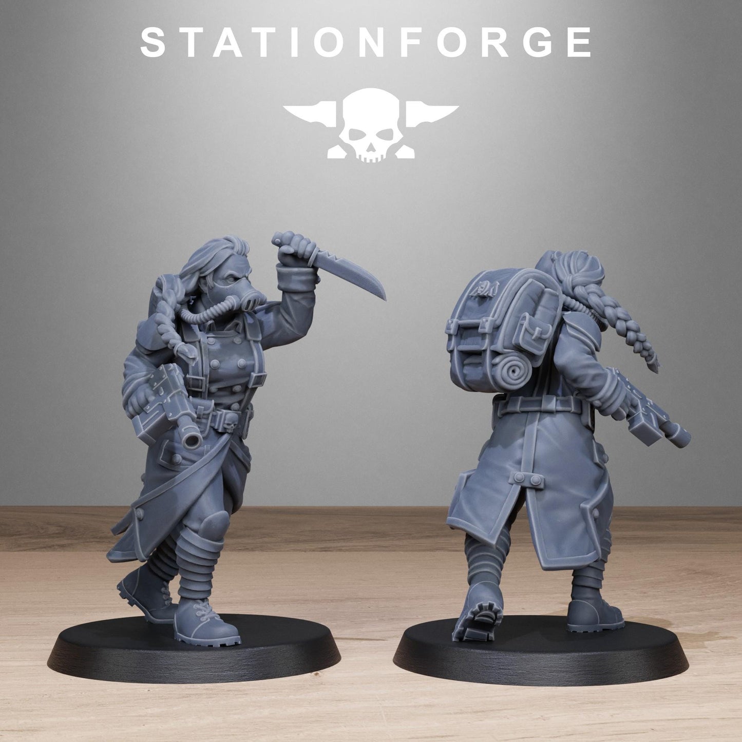 Grim Guard Sisters by Station Forge