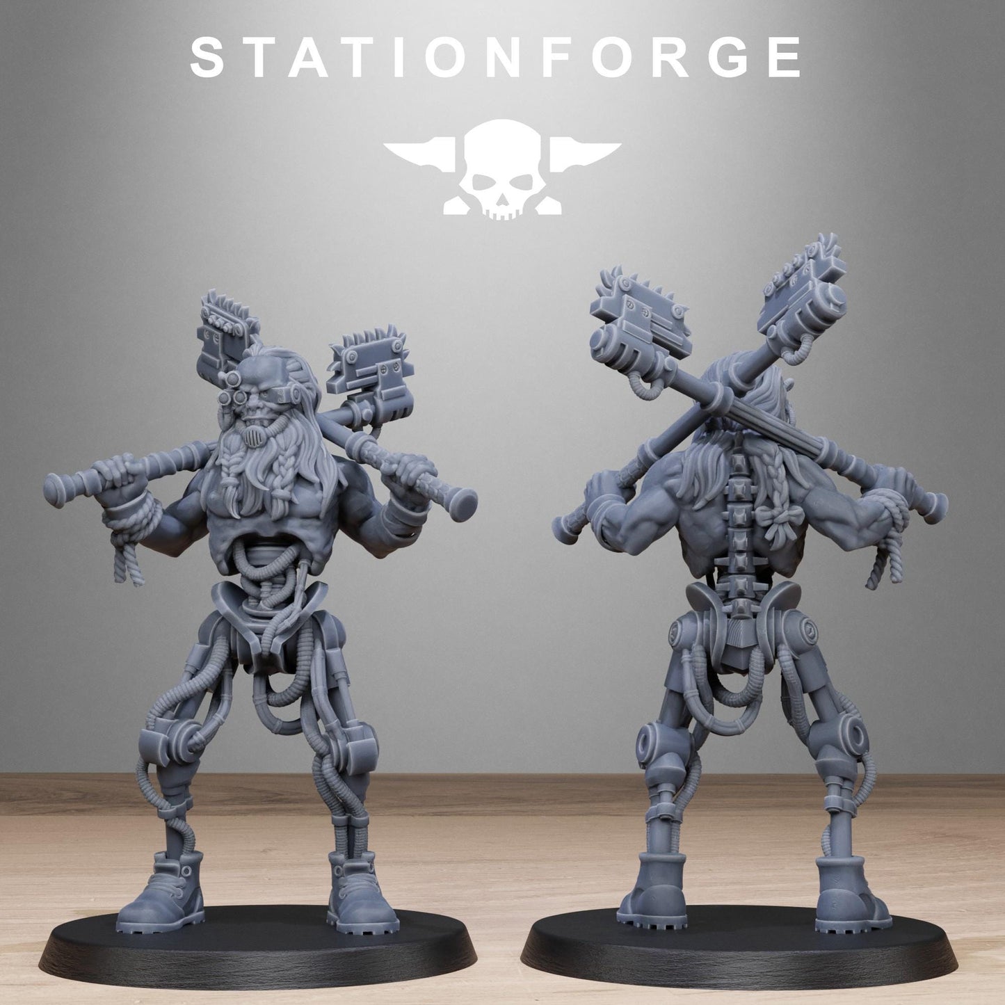 Techno Savage Barbarians by Station Forge