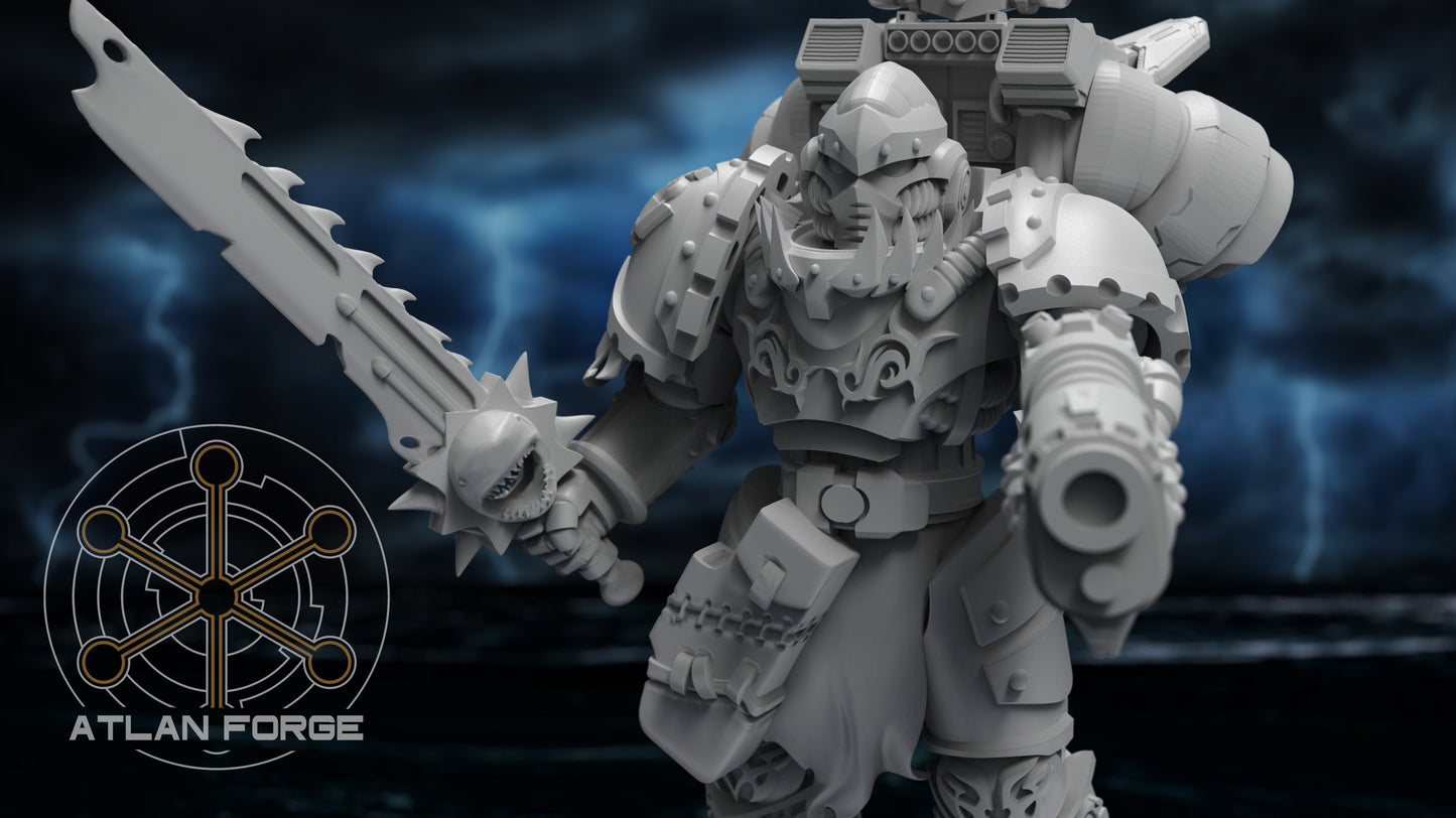 Wai Toa Kaiwhakangua (hunters) by Atlan Forge