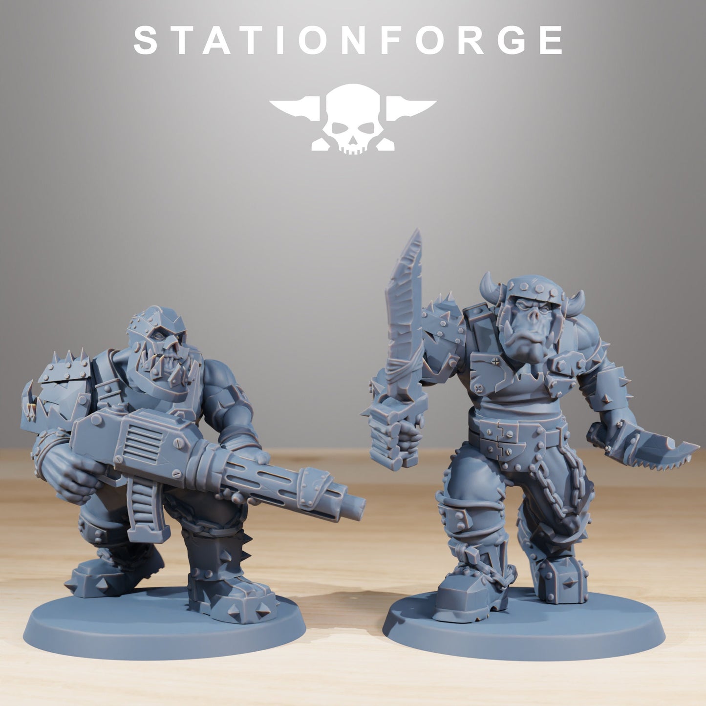 Orkaz Berserkers by Station Forge