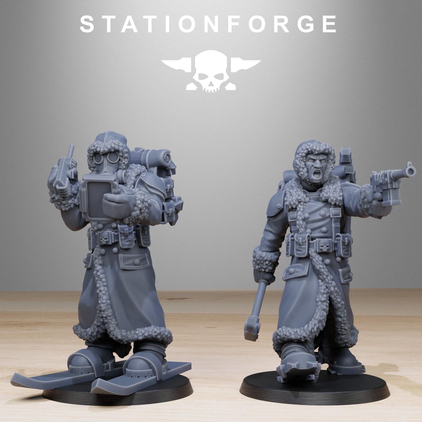 GrimGuard Frostwatch Skiers by Station Forge