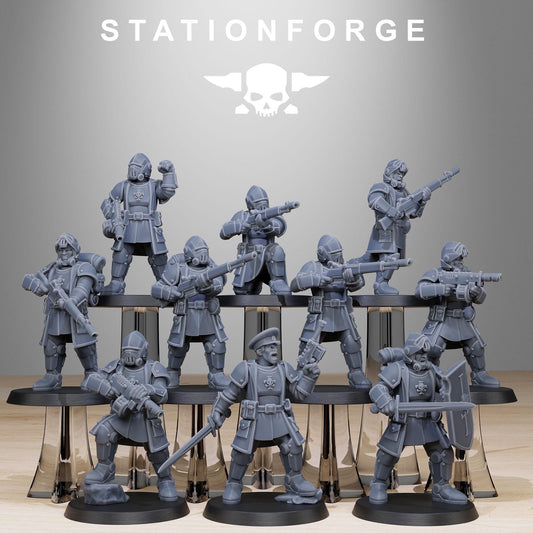 Royal Guard Patrol by Station Forge