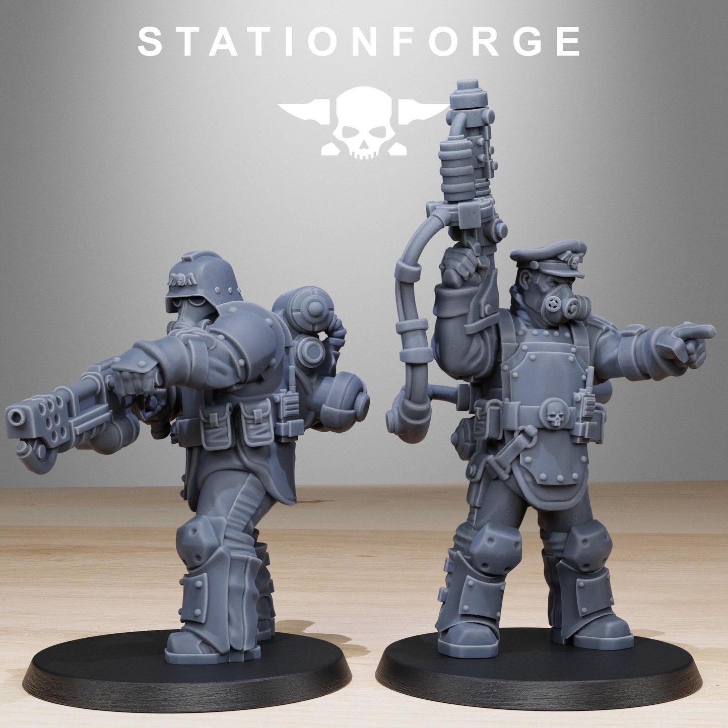 Grim Guard Armored Squad by Station Forge