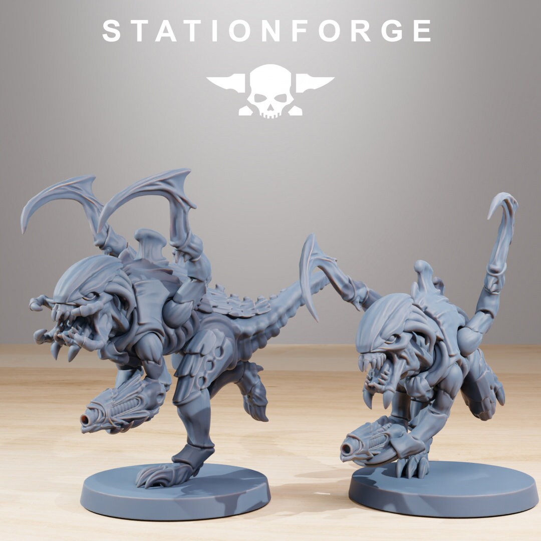 Xenarid Infantry 2.0 by Station Forge