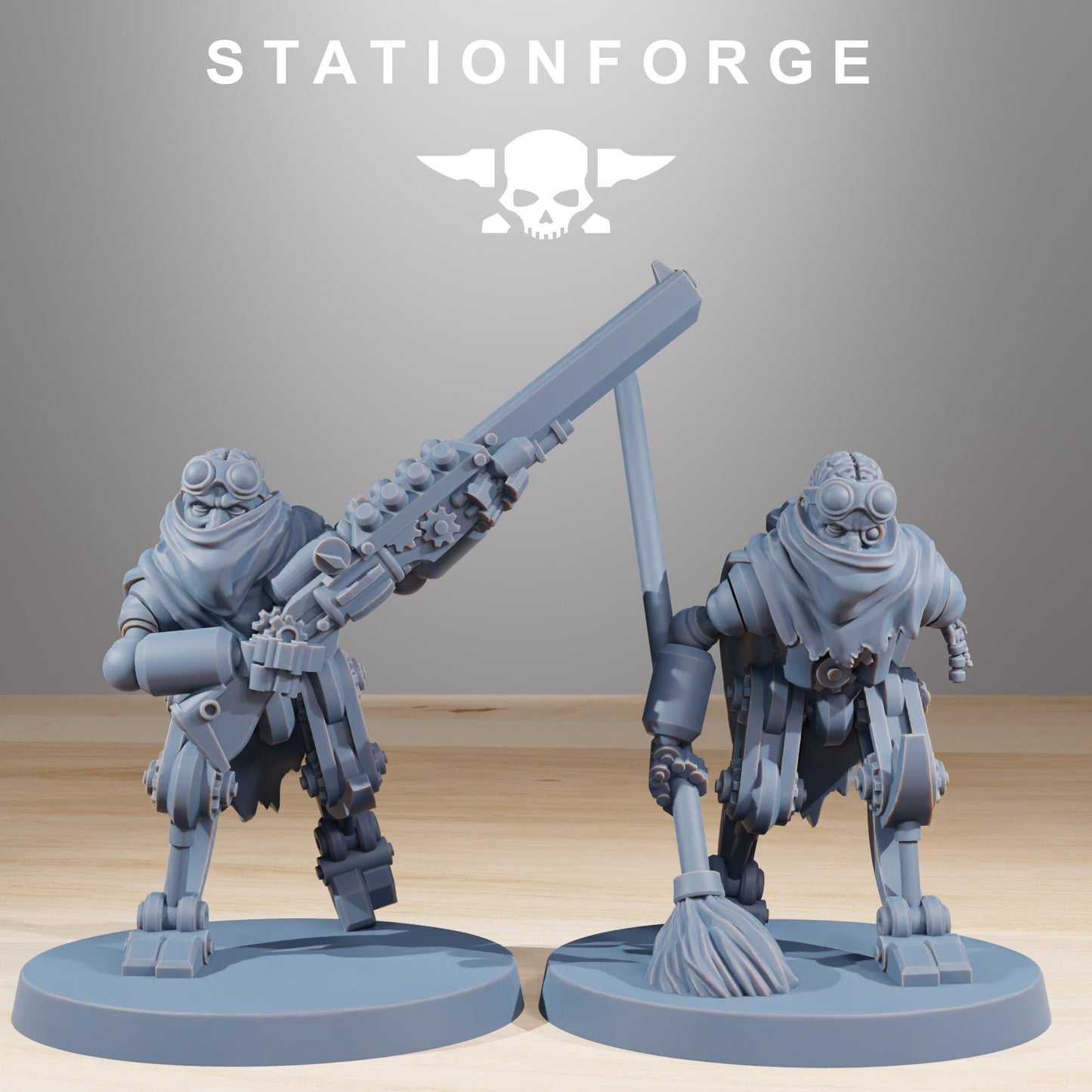 Scavenger Halflings by Station Forge