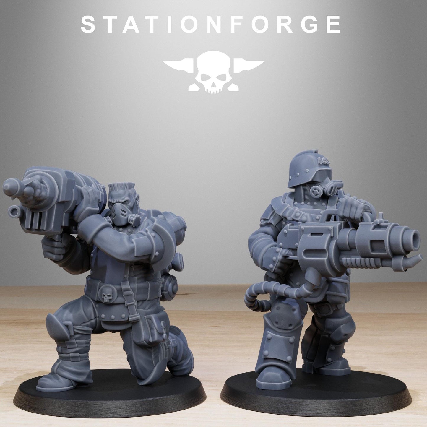 Grim Guard Armored Squad by Station Forge
