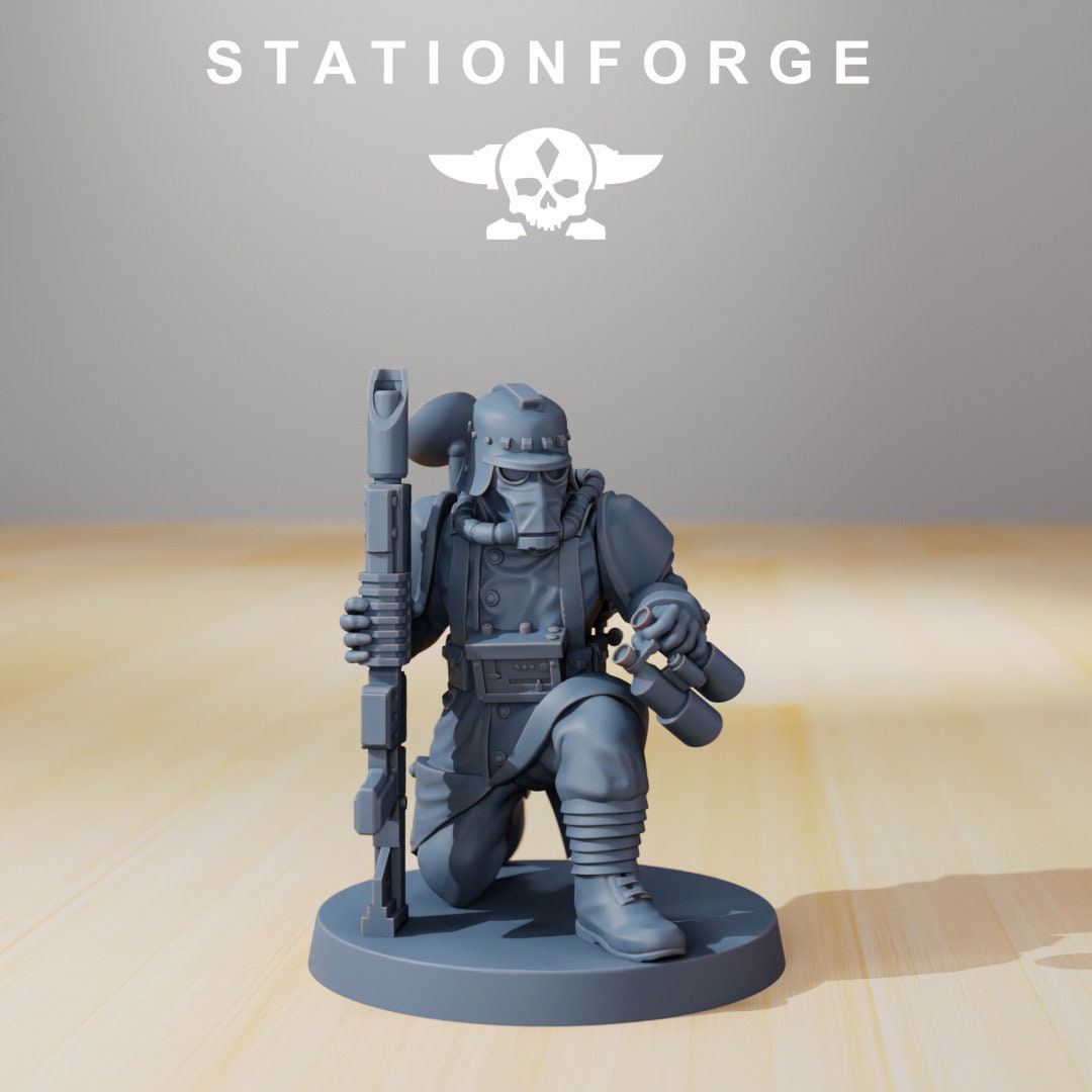 Grim Guard Supporters by Station Forge