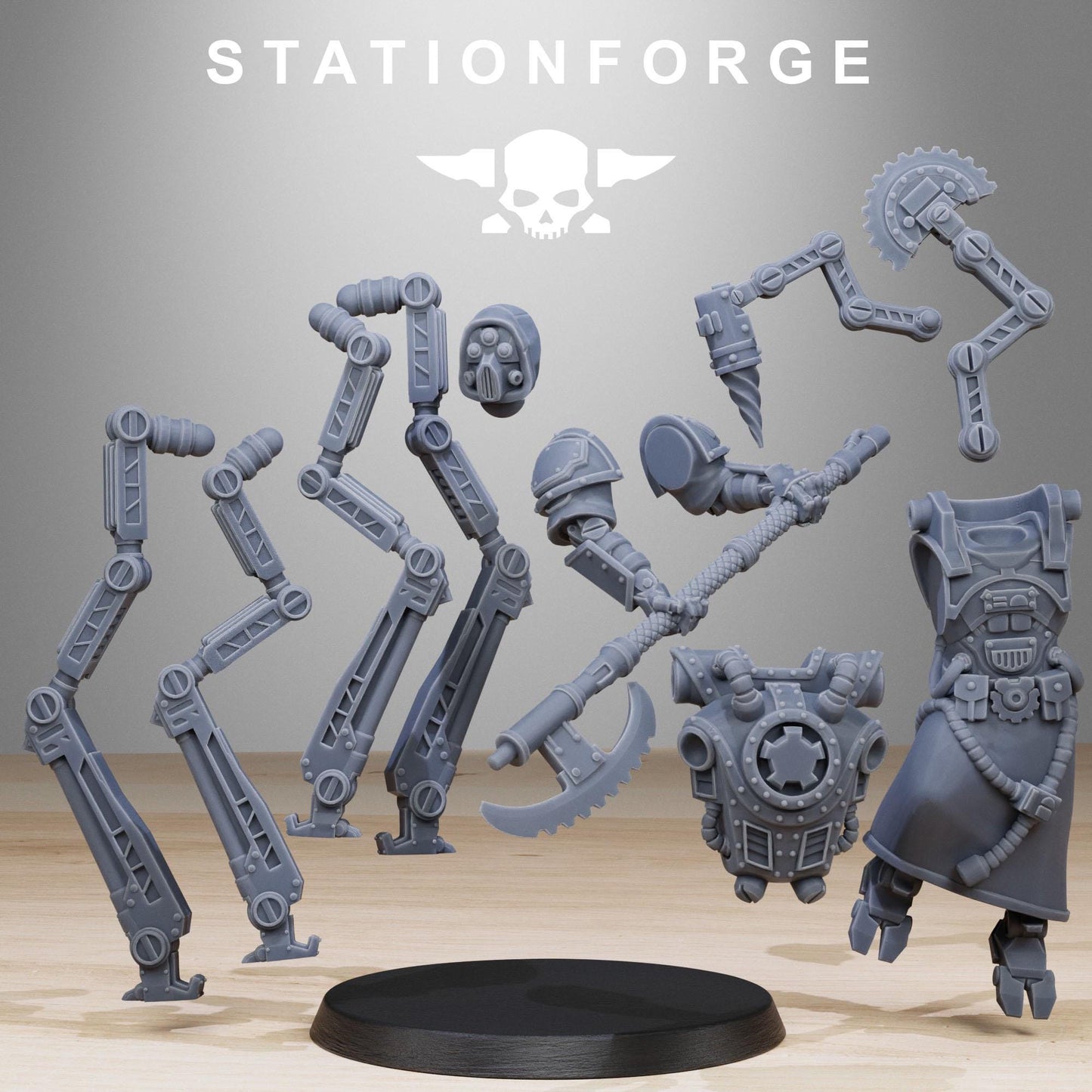 Scavenger Octapods by Station Forge