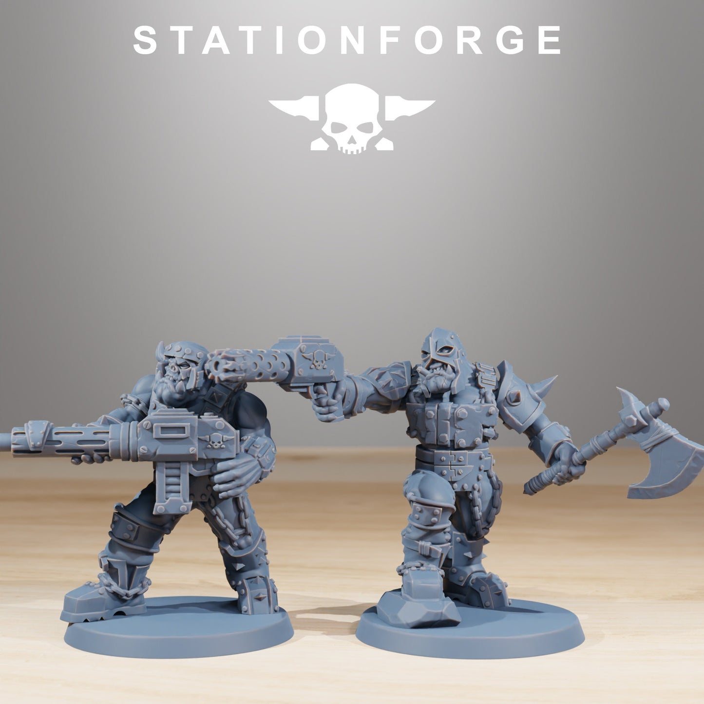 Orkaz Berserkers by Station Forge
