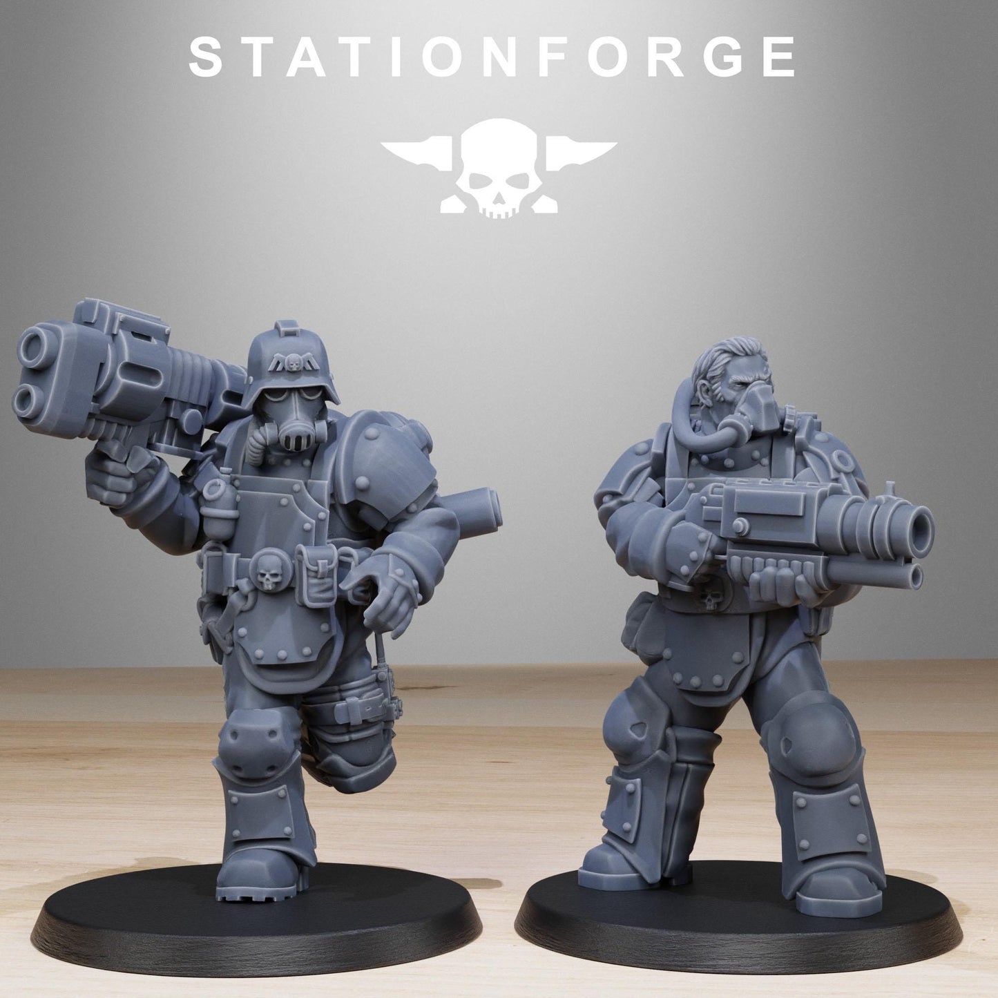 Grim Guard Armored Squad by Station Forge