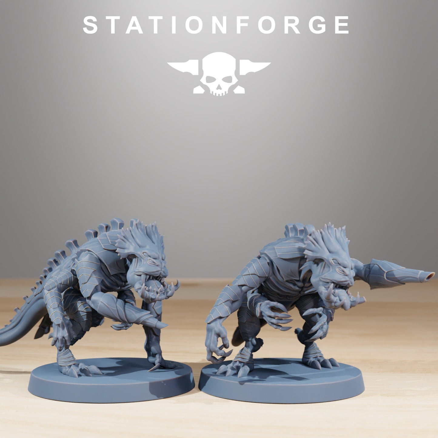 Xenarid Infantry by Station Forge