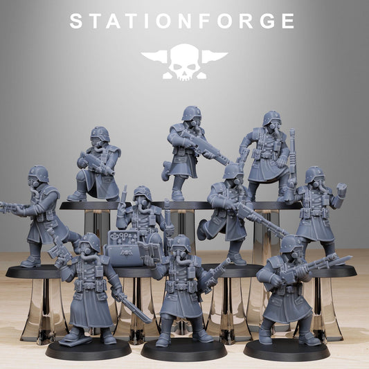GrimGuard Militants by Station Forge