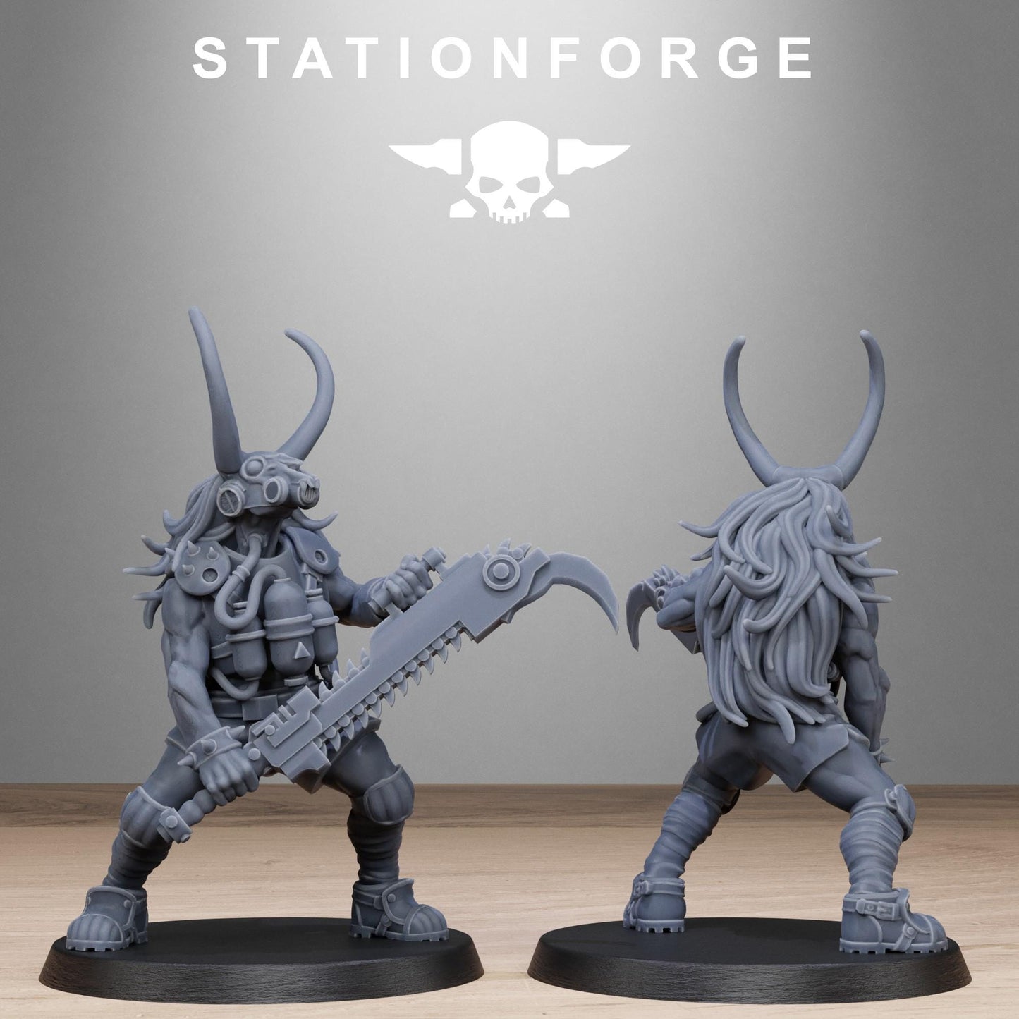 Techno Savage Barbarians by Station Forge