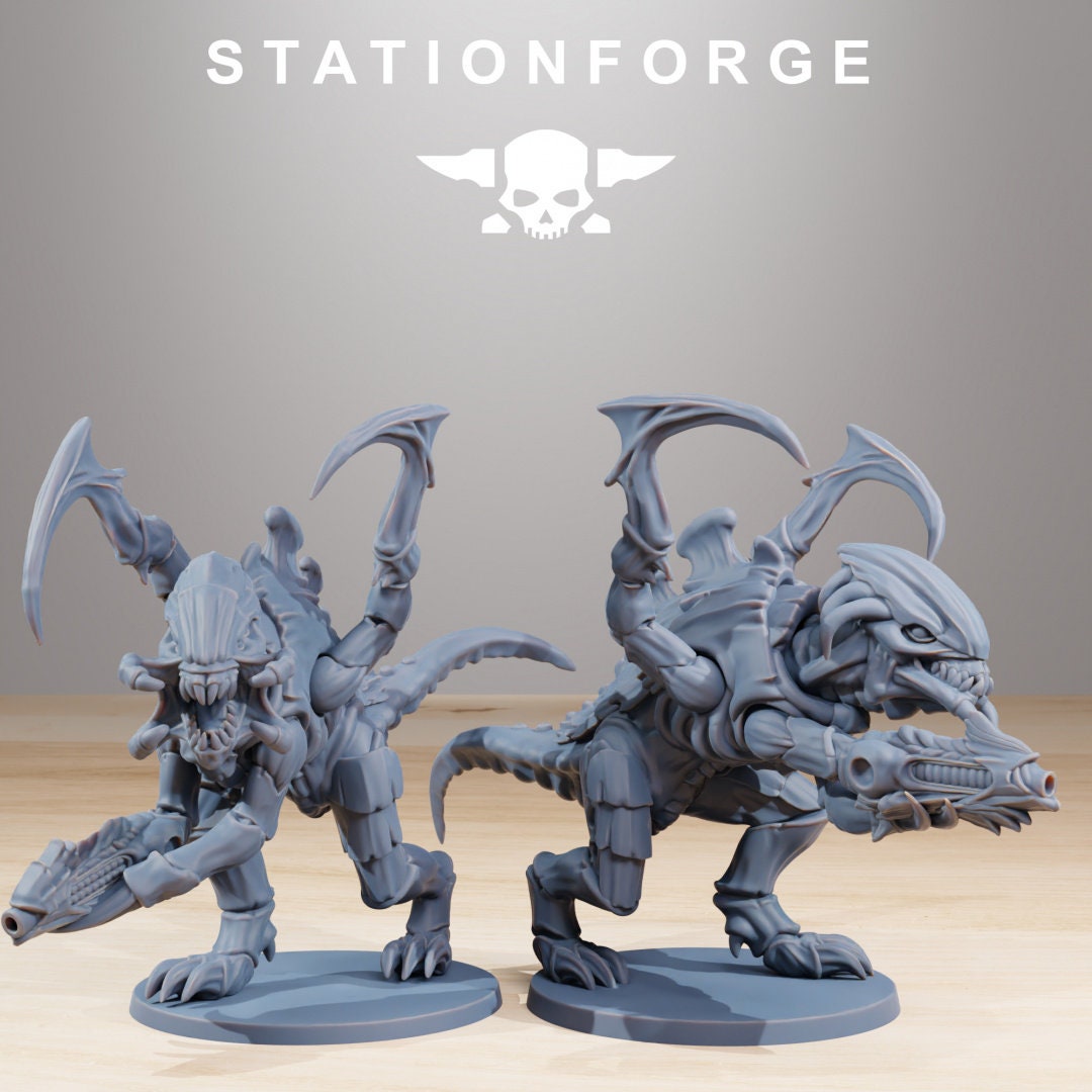 Xenarid Infantry 2.0 by Station Forge