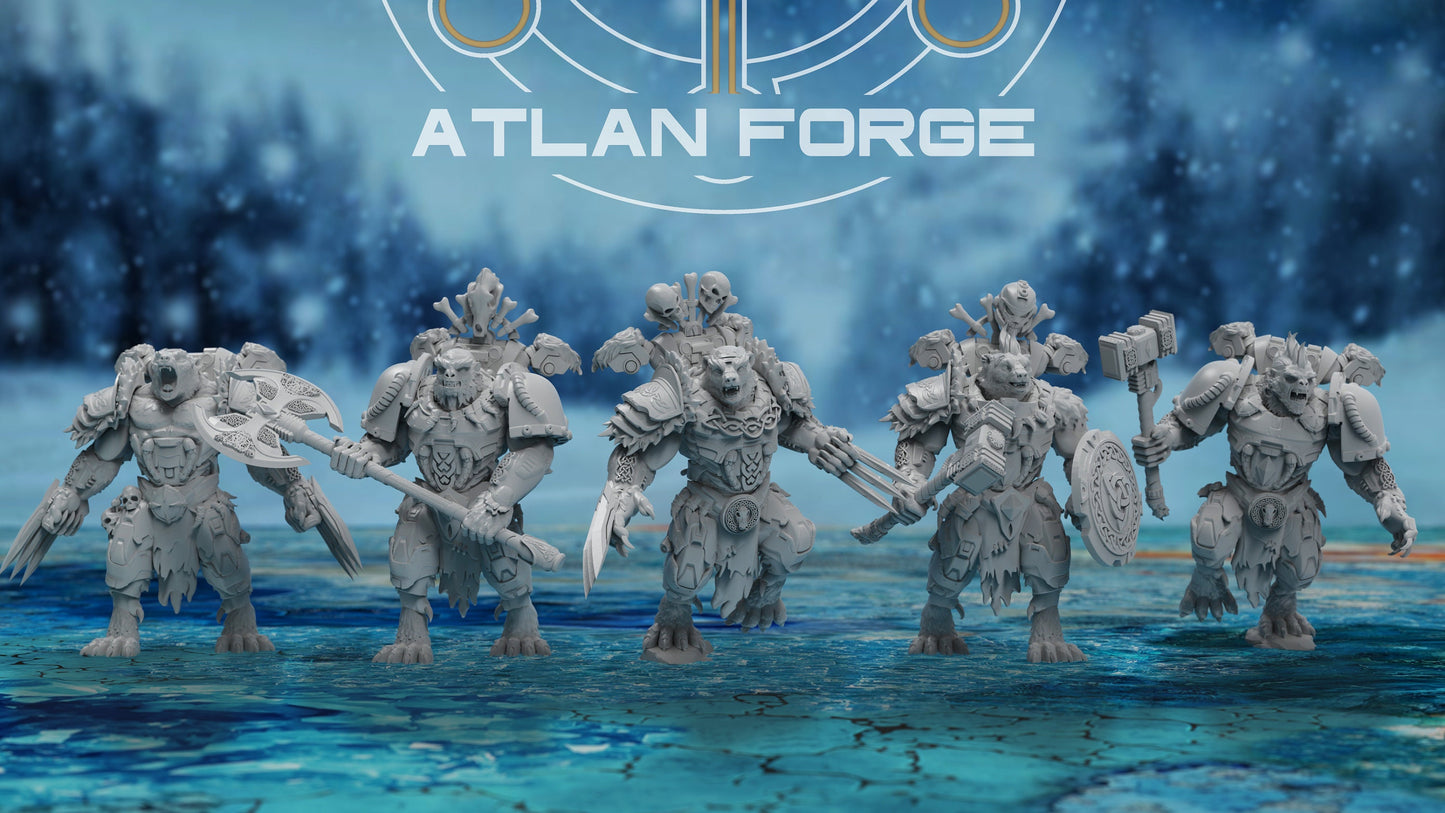 Asgardian Ursanthropes by Atlan Forge
