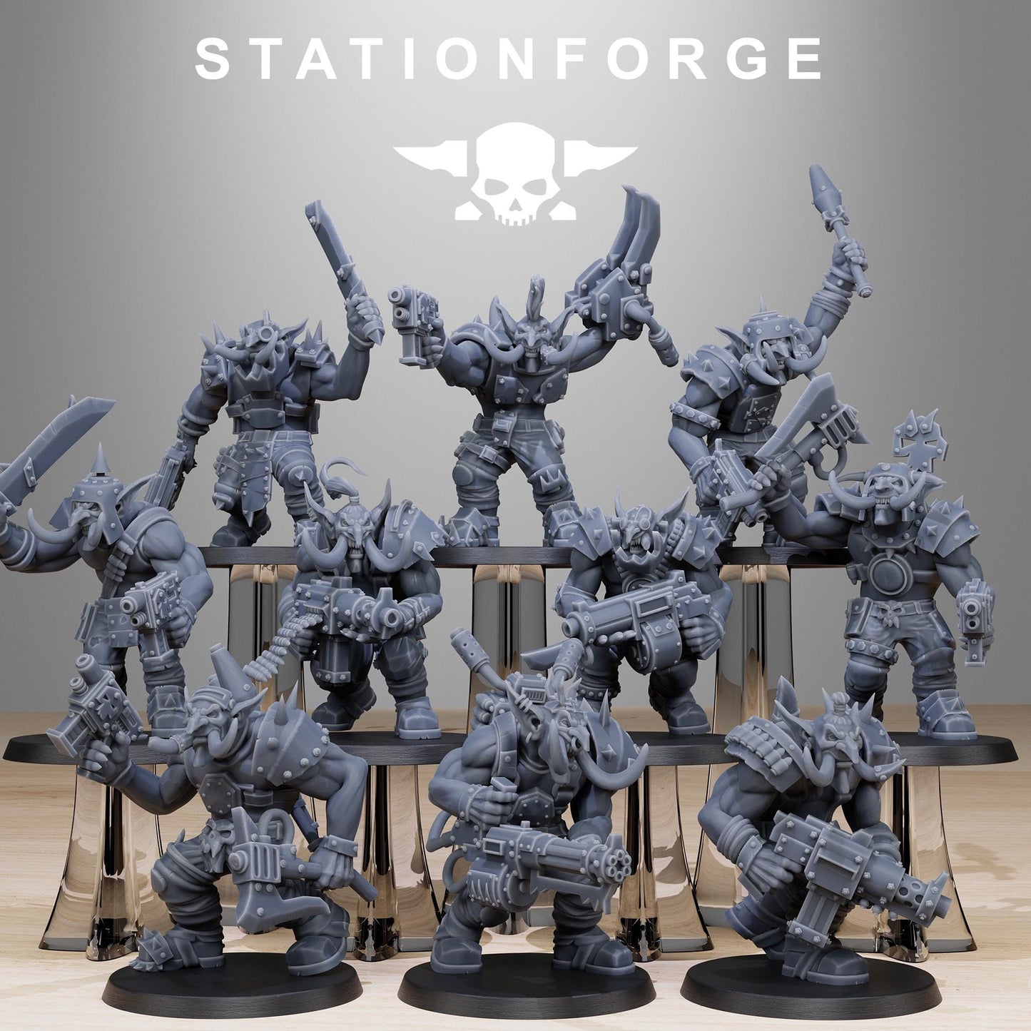 Orkaz Trolls by Station Forge