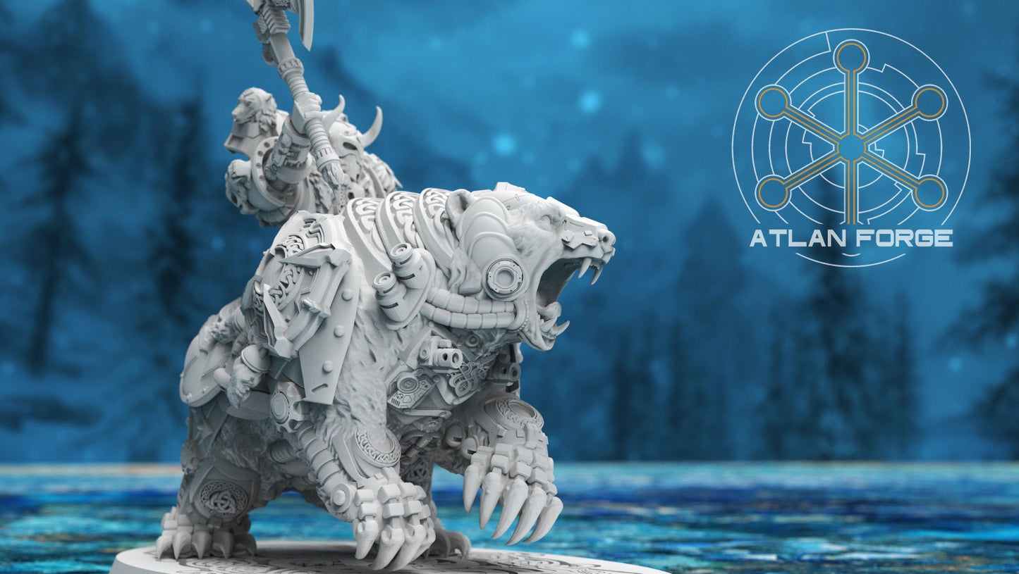 Asgardian Bear Riders by Atlan Forge