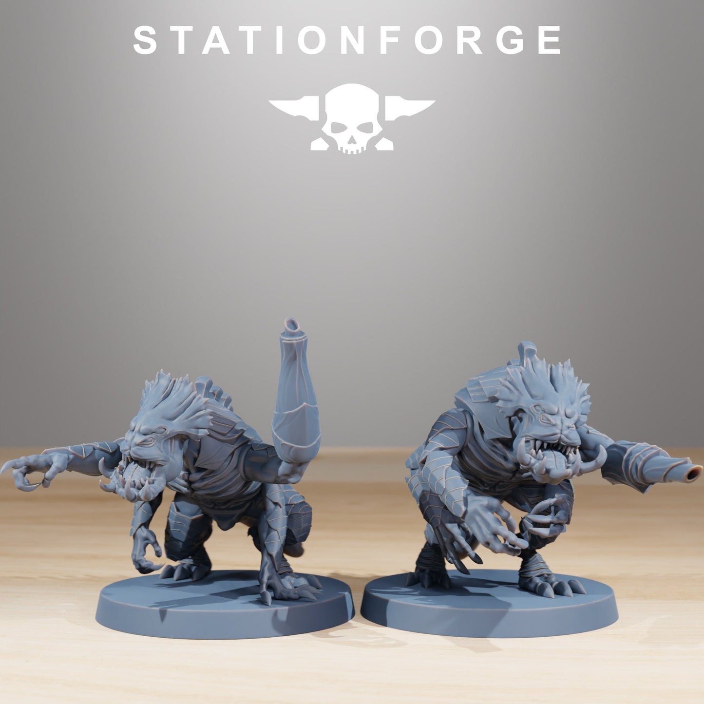 Xenarid Infantry by Station Forge