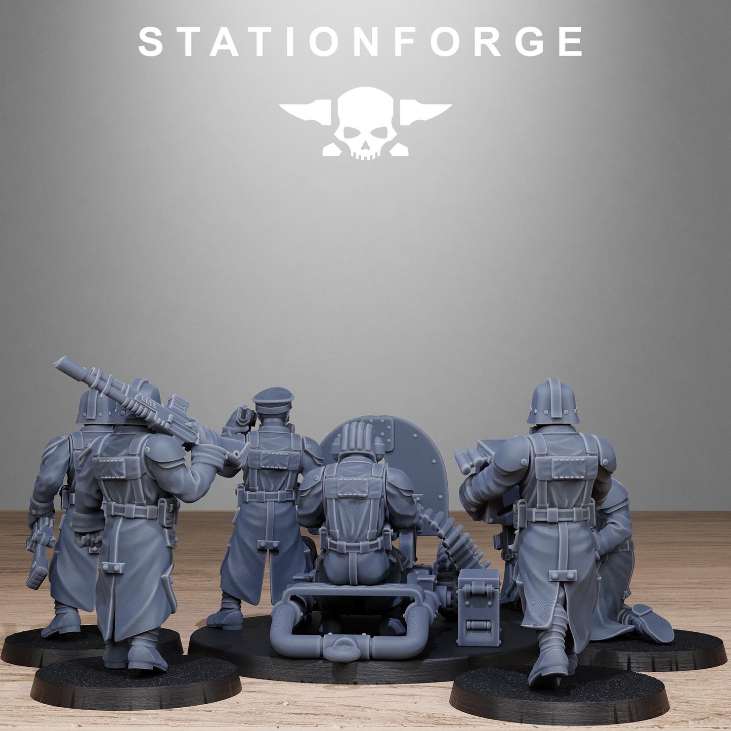 Grim Guard Battle Weapon 2 by Station Forge