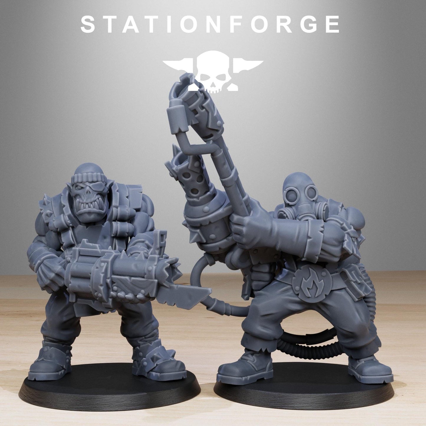 Orkaz Team Fighters by Station Forge