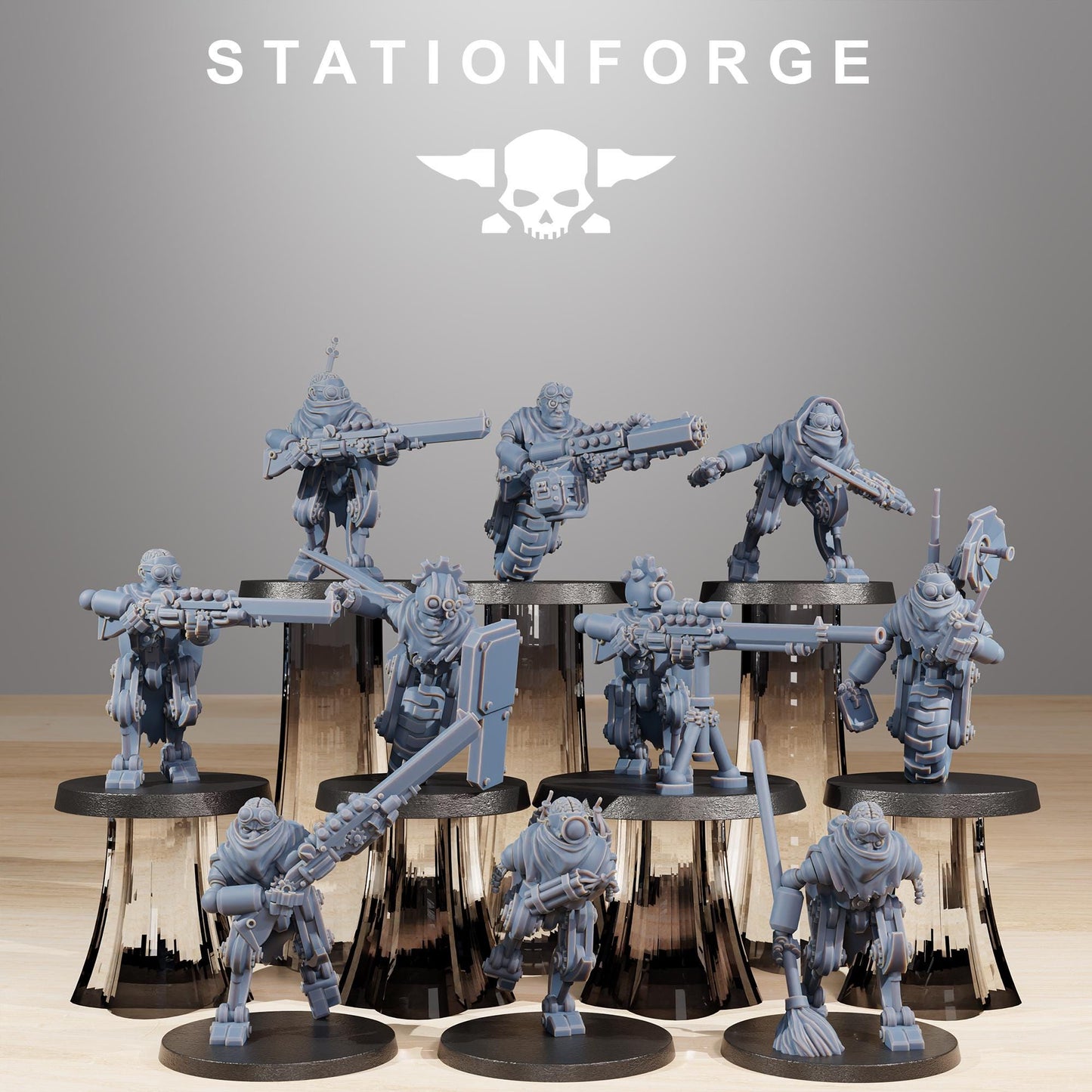 Scavenger Halflings by Station Forge