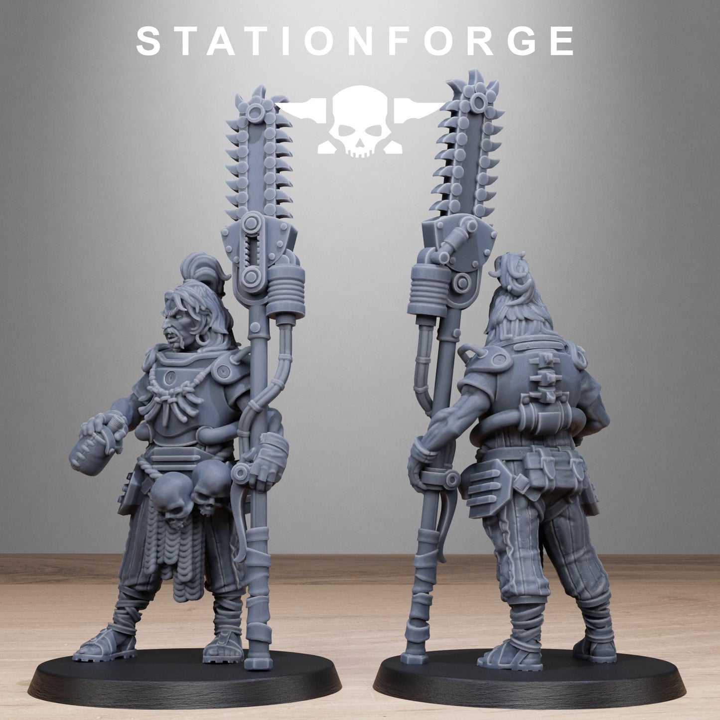Techno Savage Barbarians by Station Forge