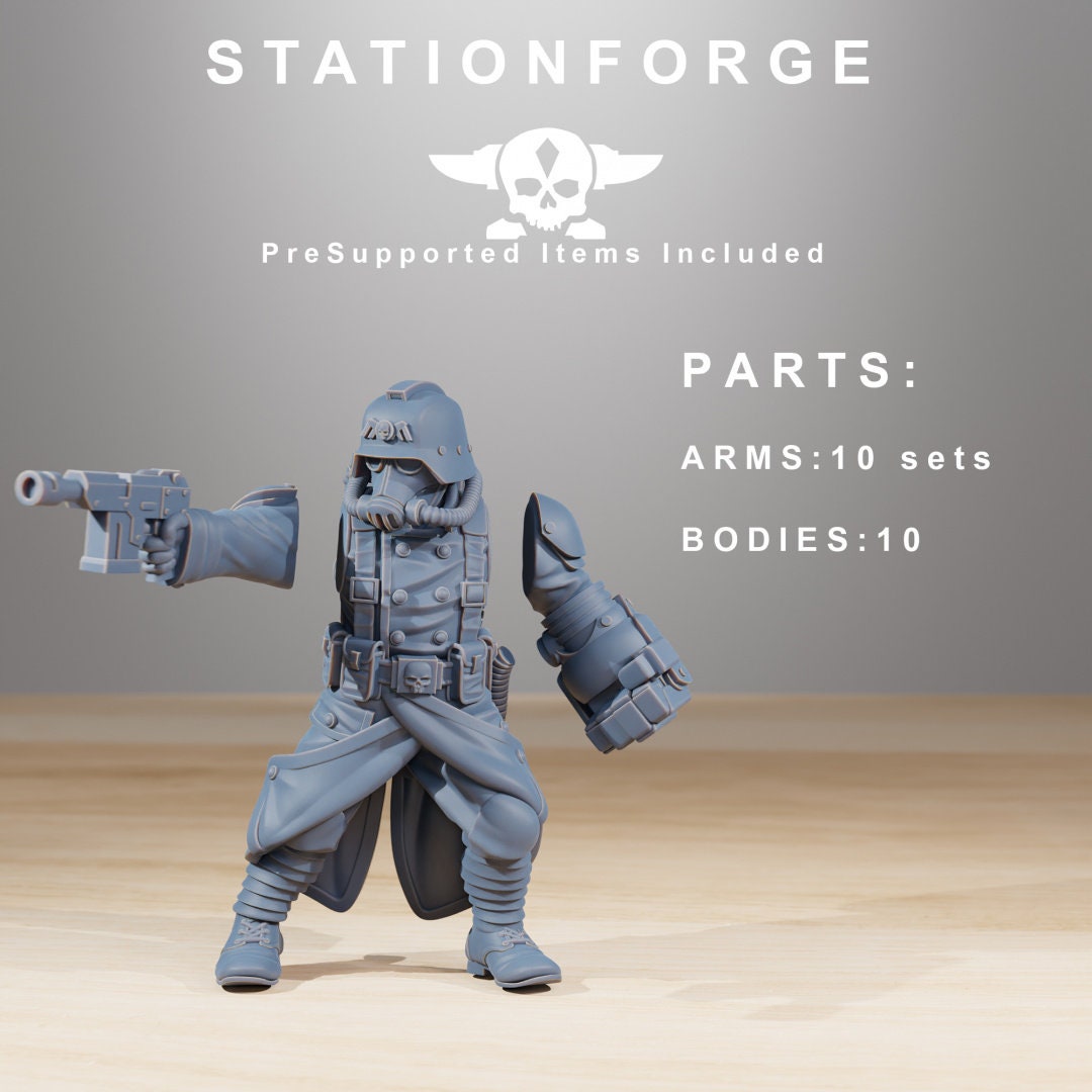Grim Guard Acolytes by Station Forge