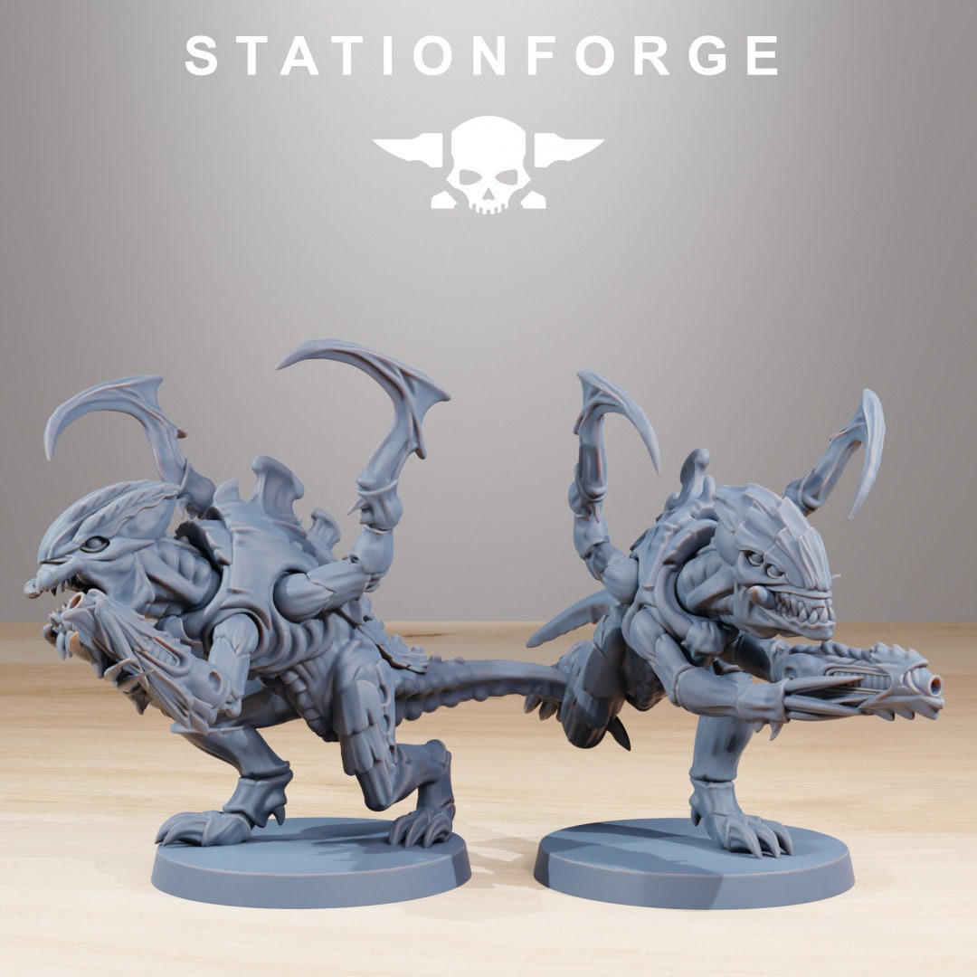 Xenarid Infantry 2.0 by Station Forge