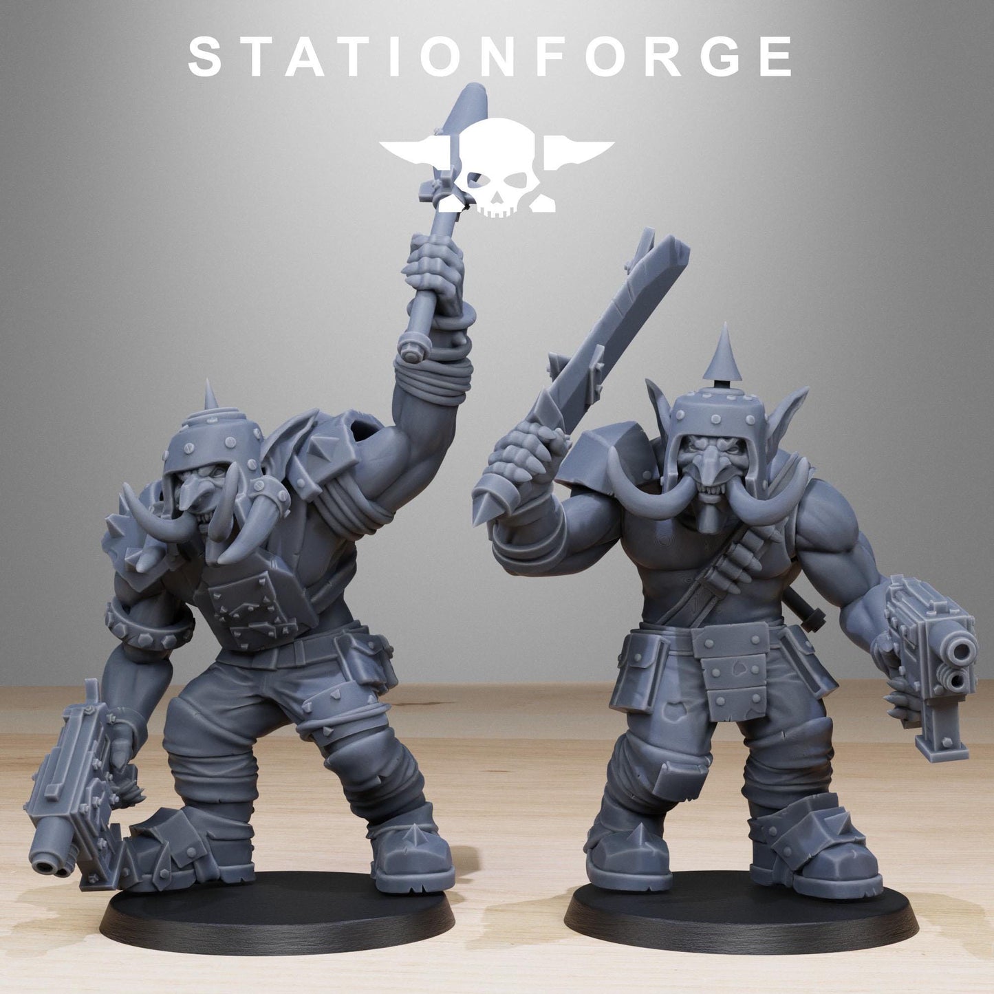Orkaz Trolls by Station Forge