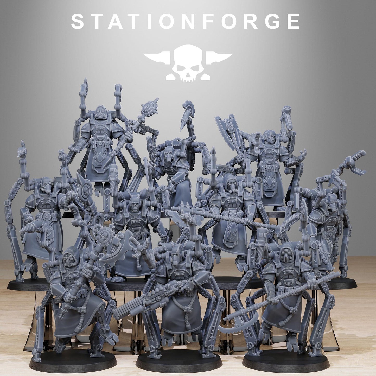 Scavenger Octapods by Station Forge