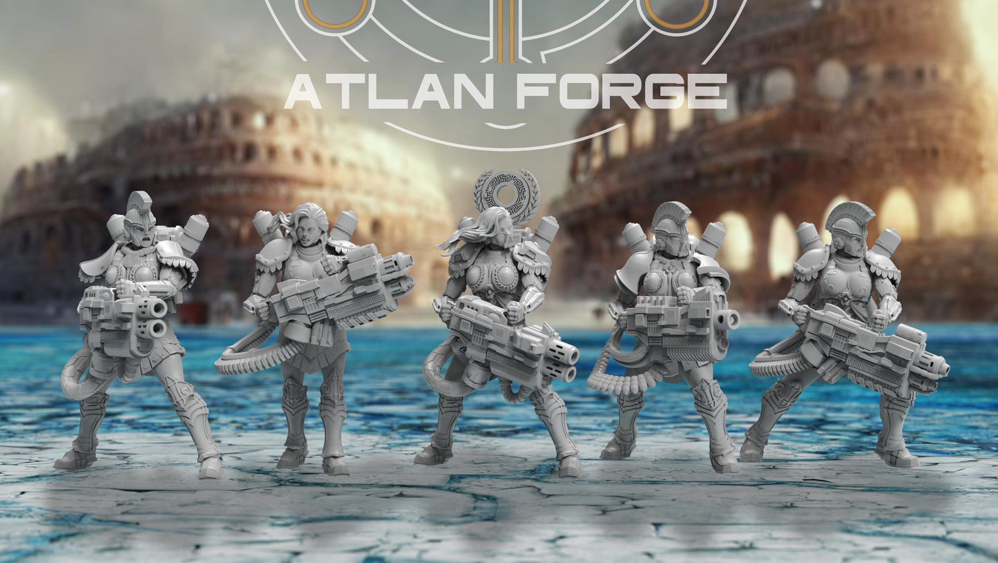 Minoan Hiereiai by Atlan Forge